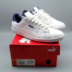 Puma Smash Perf Court Mens White Sneakers Shoes Size 10.5